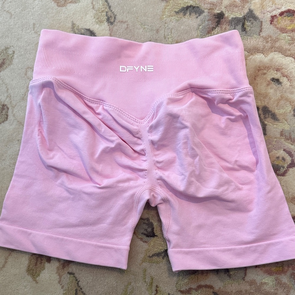 Dfyne Pink workout Shorts